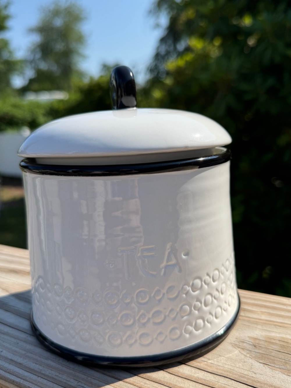 Ceramic Tea Canister - Picture 11 of 13